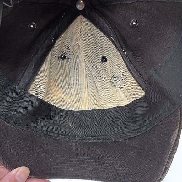 vtg Harley Davidson snap back hat well worn, licensed RKS Products black or grey - Picture 11 of 14